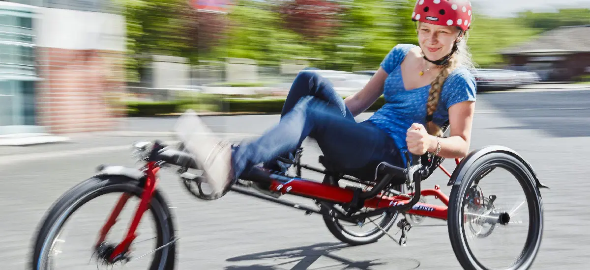 Sportliches Elektrodreirad für Mädchen und Frauen Kettwiesel Allround testen